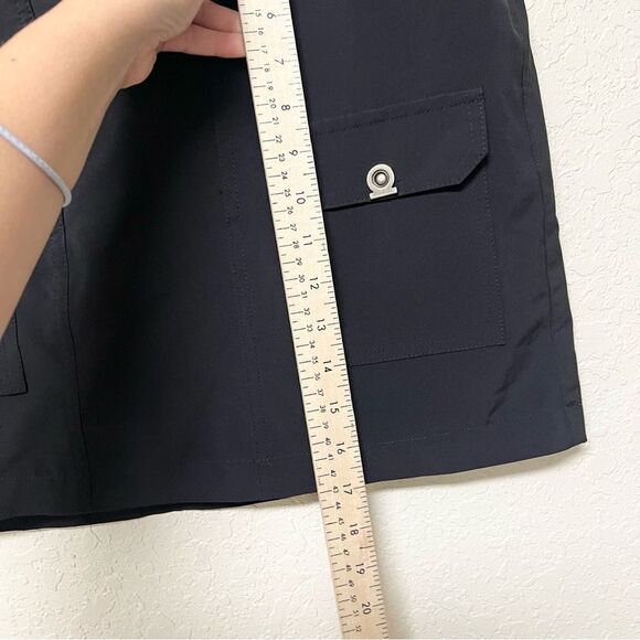 Jamie Sadock Golf Skirt Skort Tennis Athletic Zip Pockets Size 4 Black - Picture 2 of 7